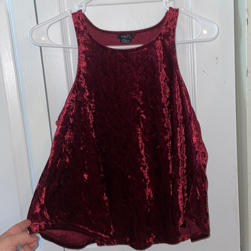 Rue21 Velvet top